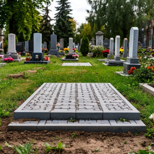 Мощение плиткой или брусчаткой